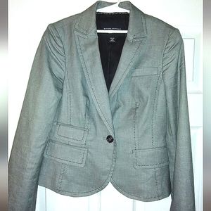 Banana Republic Blazer, Size 2 Petite, Gray